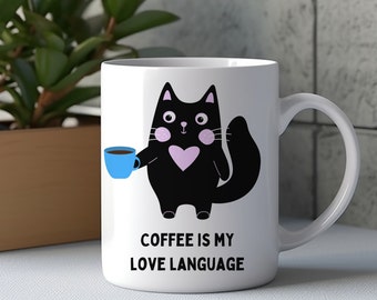 funny cat mug, Cat Owner Mug, Walking Fluffy Cats,Mug For Pet Lover,funny cat mug, cute cats mug, Coffee Mug For Cat Lover.