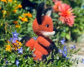 CROCHET FOX PATTERN: Felix - The Fox in English.