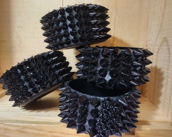 Black Spike Boot Handmade Read Description