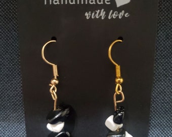 Piano Key Earrings