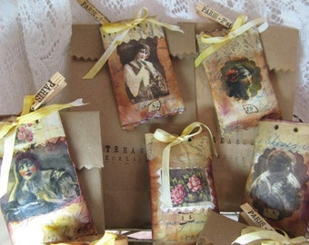 Bee's Wax gift pouch tutorial party favors TREASURY LIST instant download