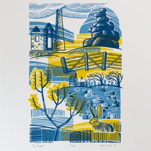 Tin Mine screen print limited edition