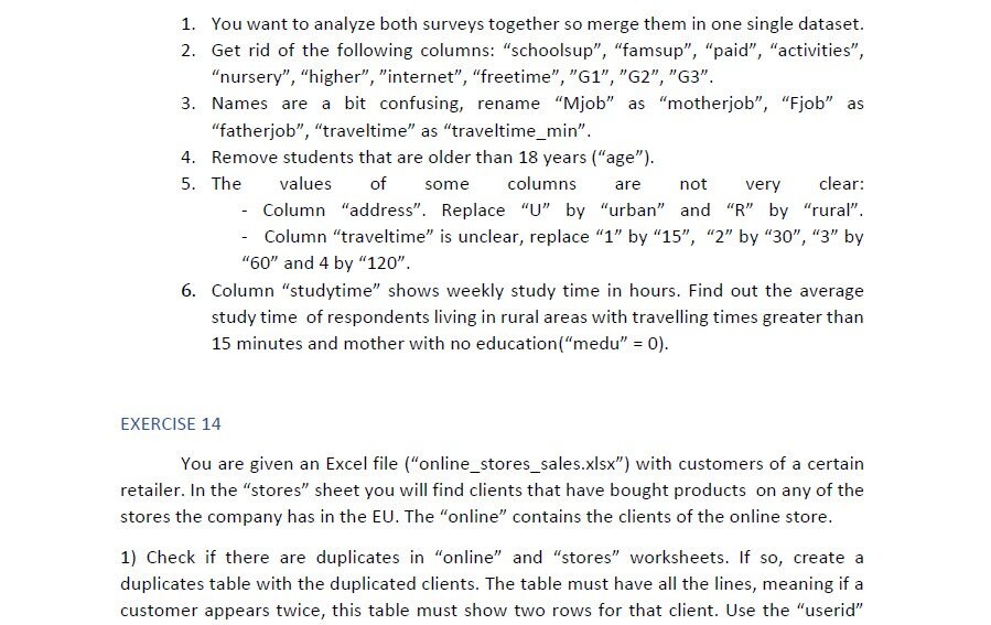Excel Exercises Solved With Python Etsy Excel exercises solved with python etsy