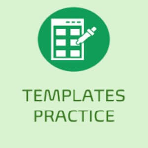 Excel Templates Assignments