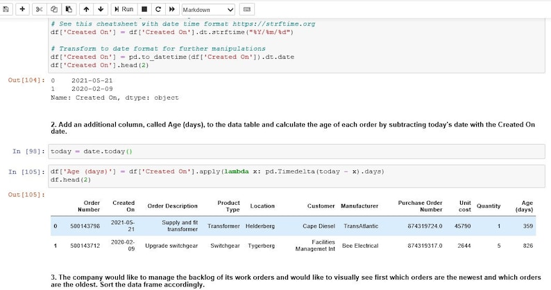 Excel Exercises Solved With Python - Etsy UK