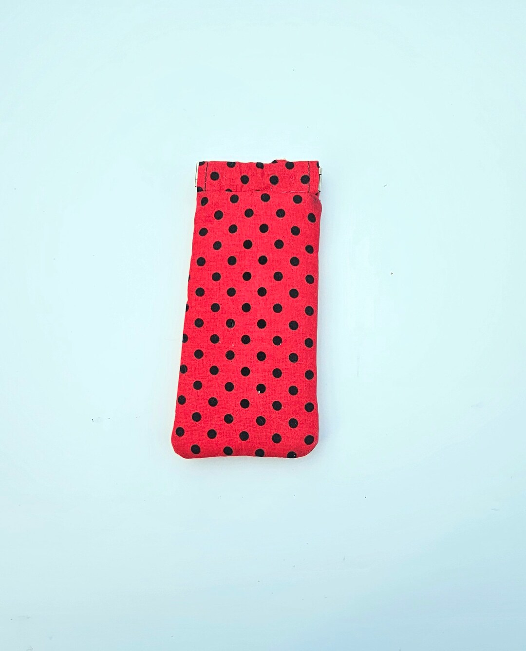 Red and Black Polka Dots, Sunglass Case, Eyeglass Case,glasses Pouch