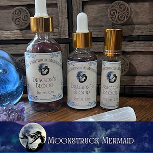 Dragon&#39;s Blood Attraction Oil, Ritual Oil, Manifestation Oil, Spell Oil, Beauty Oil, Love Oil, Magic Oil, Magick Oil, Anointing Oil