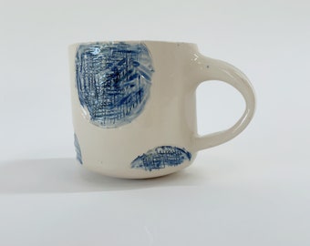 Hand Thrown Cappuccino, Matcha mugs, contemporary cups, handmade wabisabi