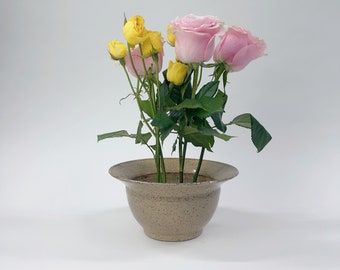 Hand-Thrown Ikebana Vase, Flower Arrangements, Contemporary