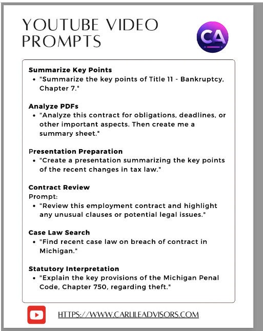 Ai Prompts for Lawyers - Etsy