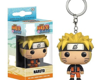 Naruto Uzumaki Keychain - Vibrant acrylic animated keychain, perfect collectible gift for Naruto fans, durable manga-themed accessory