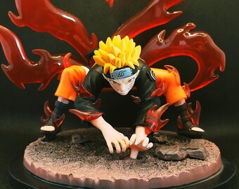 Naruto Kyubi Figurine Exclusive - Limited Edition Naruto Shippuden  - Ideal Gift For Anime Fan