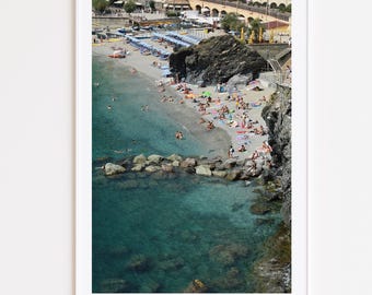 Cinque Terre Beach Print - Monterosso al Mare, Italy