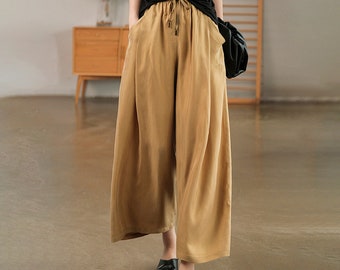 Women's Elastic Loose Spring Pants