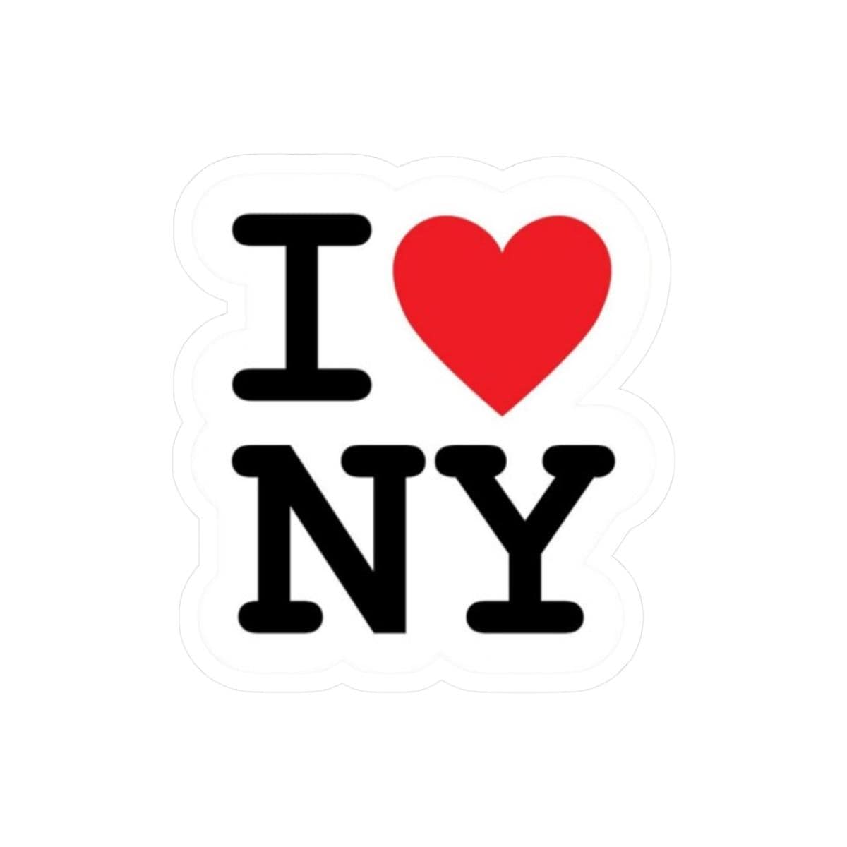 I Love NY Stickers | New York Travel Memories, Laptop Decor, Gift for NYC Lovers, City Souvenirs, Travel Stickers