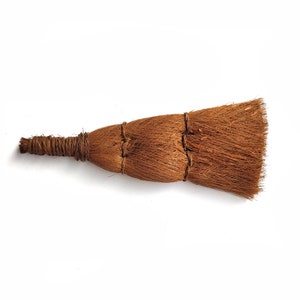 Hedge Witch Ritual Broom / Brush / Small / magical green witch supplies UK