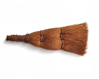 Hedge Witch Ritual Broom / Brush / Small / magical green witch supplies UK