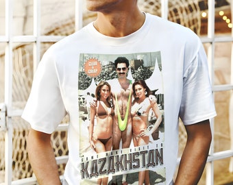 Borat V2 - Filmplakat T-Shirt Unisex Alle Größen S-5XL Vintage Print 8 Farben