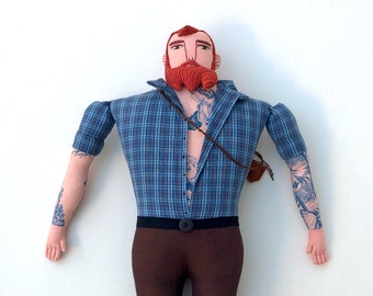 lumberjack ken doll