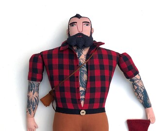 lumberjack ken doll