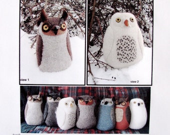 Owl pdf Pattern Tutorial Night Friend