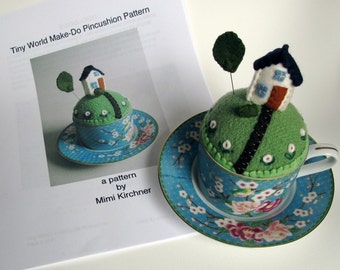 Pin cushion Pattern pdf- Tiny World- version 2