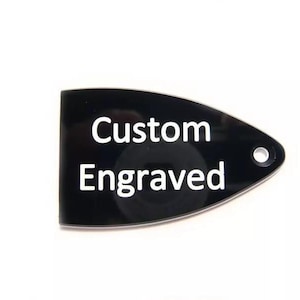 Custom Engraved Truss Rod Cover for PRS Guitars USA Paul Reed Smith