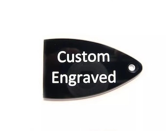Custom Engraved Truss Rod Cover for PRS Guitars USA Paul Reed Smith