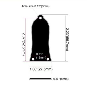 HEADRUSH Gigboard Truss Rod Cover Personalizzato Per Epiphone Les Paul - 3 Fori, Per Chitarra LP Accessorio Chitarra LP - Foto 4