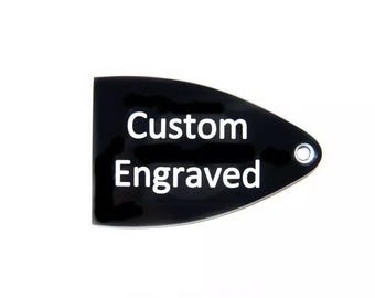 Custom Engraved Truss Rod Cover for PRS SE Guitars Import Paul Reed Smith