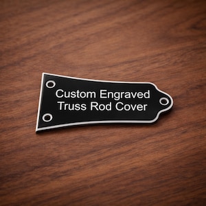 Epiphone Gitarren Zubehör Gitarren-Truss Rod Abdeckung In Schädelform - Passend Für Epiphone Gitarren, Schwarzer 3D-Kunststoff Epiphone Les Paul