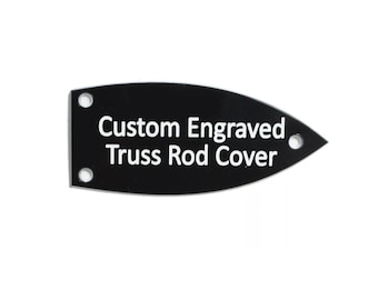 Custom Engraved Truss Rod Cover fits Gretsch Guitars