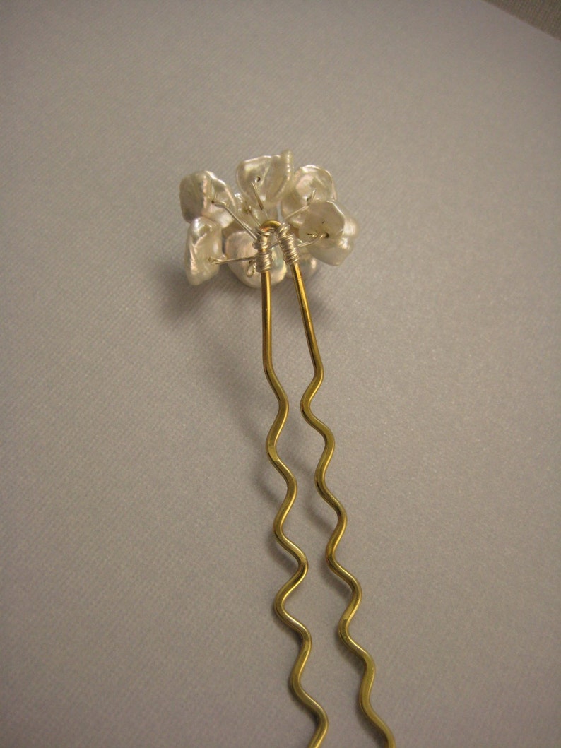 Queen Anne's Lace single hair comb image 3