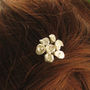 Queen Anne's Lace single hair comb image 5