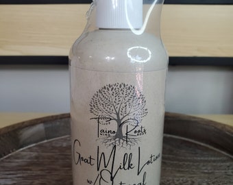 Goat Milk and Oatmeal Lotion - Fragrance FREE - Dye FREE!