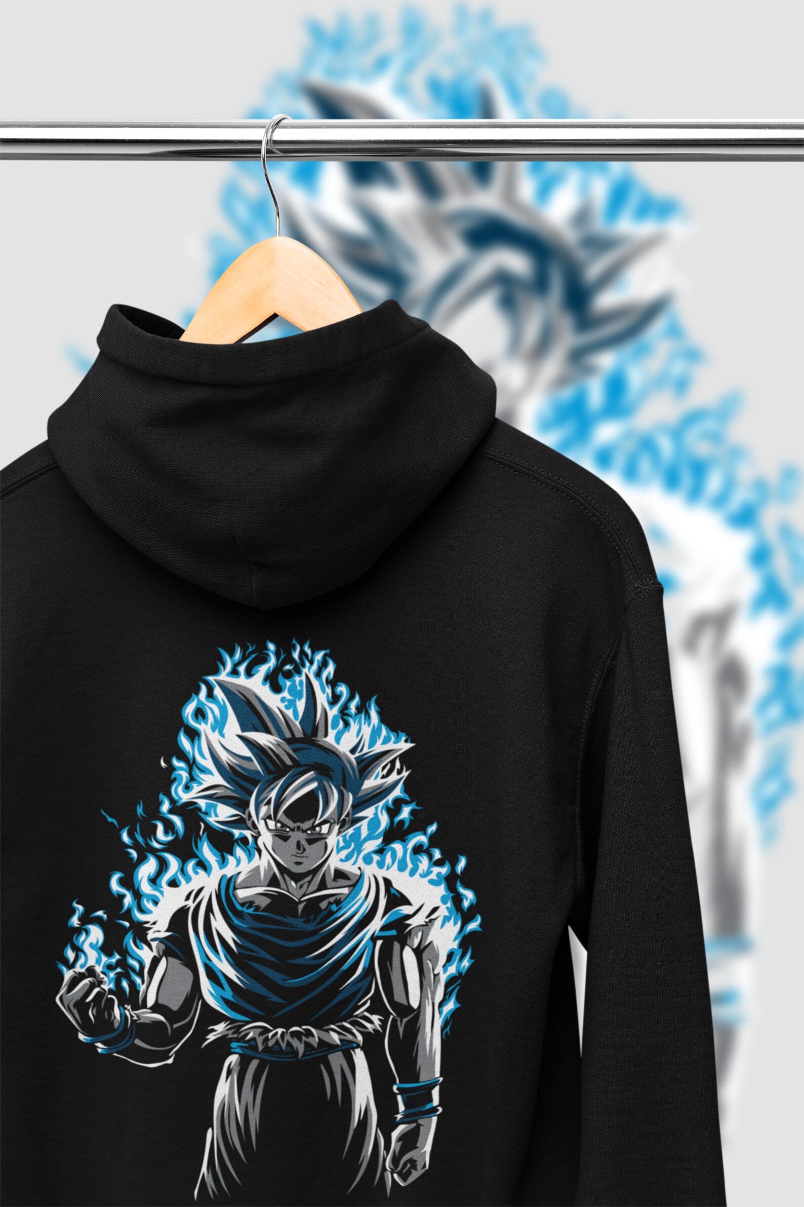 Goku Anime Hoodie, Dragon Ball Z, Anime Gift, Anime Merch, Anime Lover ...