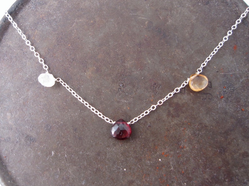 mothers day birthstone necklace etsy