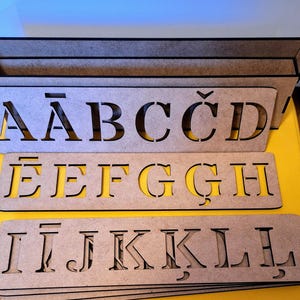 Tableros de dibujo del alfabeto con caja, niños, bebés, aprendizaje de letras