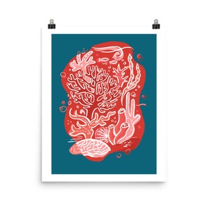 Living Coral Reef Wall art image 1