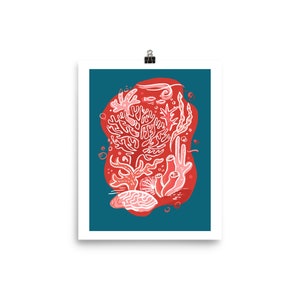Living Coral Reef Wall art image 2