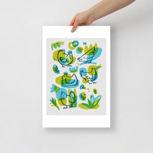 Spring Chickens Poster