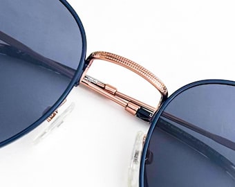 Occhiali da sole aviator vintage in metallo / Occhiali da sole retrò dorati polarizzati / Ispirati a Ray-Ban, unisex / Protezione UV400, stile classico da pilota