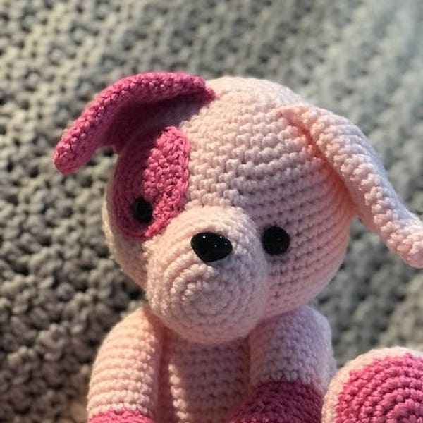 Baby Pink Crochet puppy