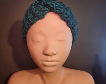 Dark Turquoise Ear Warmer/Headband