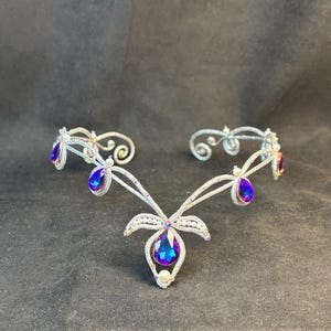 Tocado de ballet / Ballet Ferronnière / Tiara de ballet frente para Le Corsaire, La Esmeralda, Nikiya