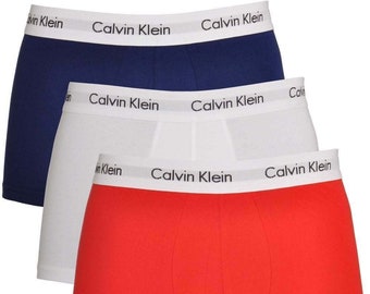 Calvin Klein Men's Underwear Low Rise Boxer Shorts 3 in a Pack