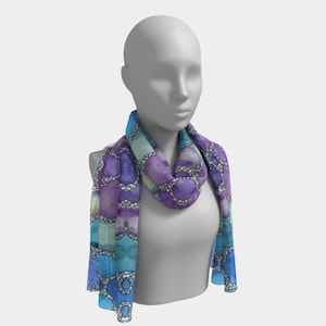 Pathway Scarf: Sea