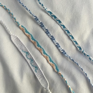 Welle, Strand Band Freundschaftsarmband. Sommer Strand. Handgefertigt.