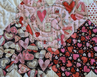 Låt oss spela Hearts "I Heart You" bordslöpare