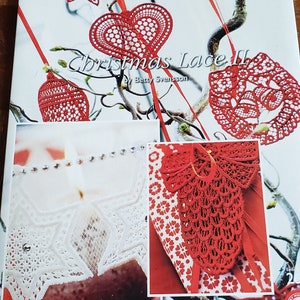 Husqvarna Viking 265 Christmas Lace II von Betty Svensson 30 Designs Alle Formate